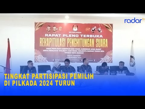 TINGKAT PARTISIPASI PEMILIH DI PILKADA 2024 TURUN