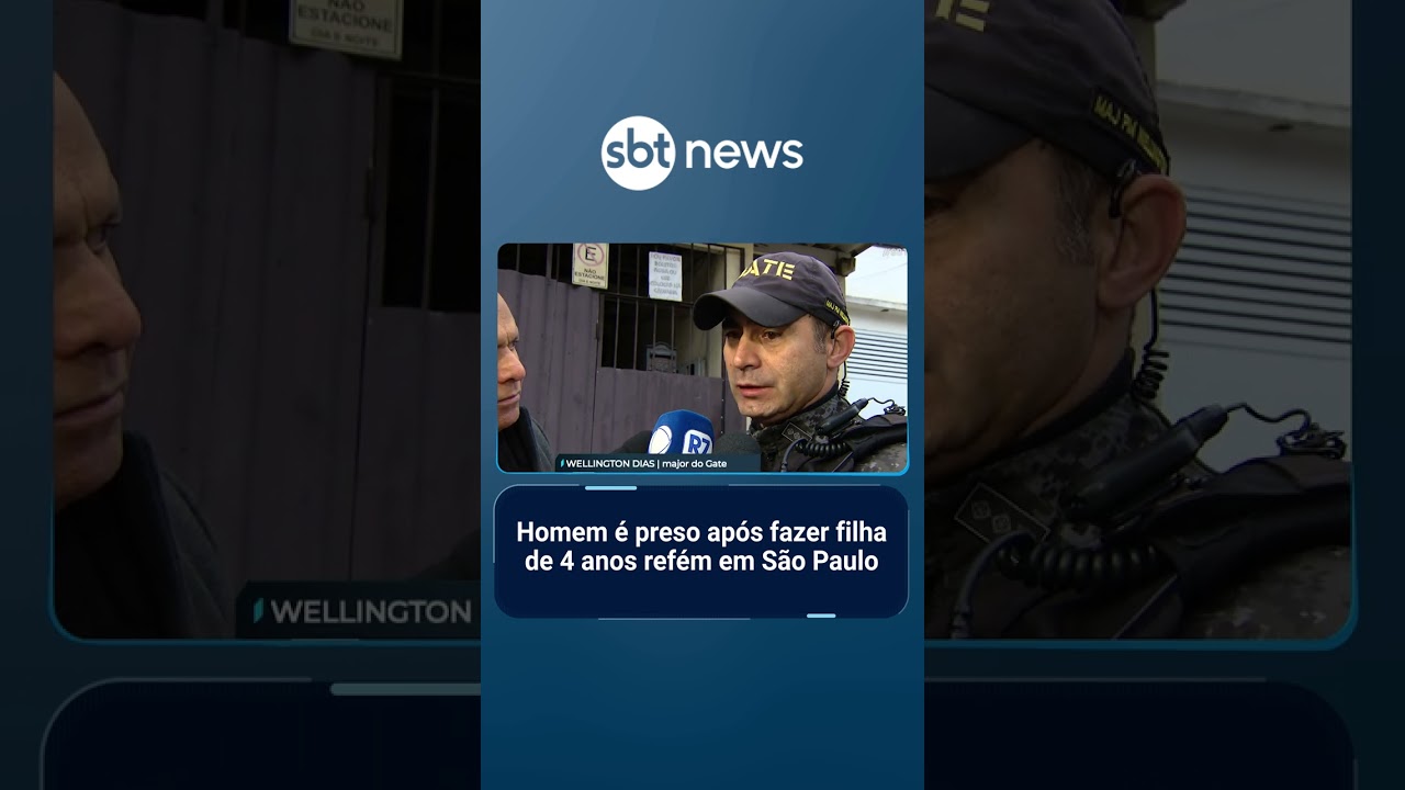 Criança de 4 anos feita refém dentro de casa em SP é libertada | #SBTBrasil