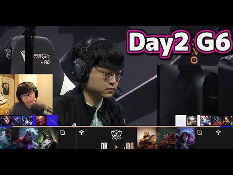 [神試合] DK vs JDG | Day2 G6 | 世界大会2022 Group Stage 日本語実況解説