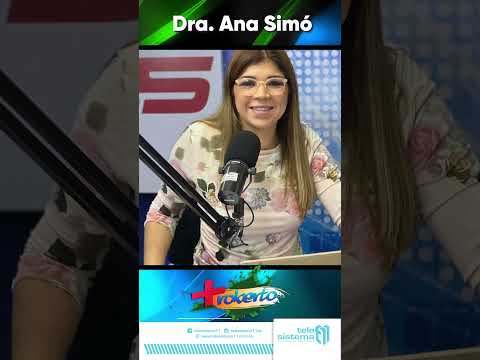 Dra Ana Simó este Domingo en MAS ROBERTO