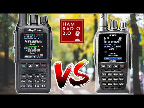 The Real Difference Between Anytone ATD168UV and Alinco DJ MD5 for DMR Radios