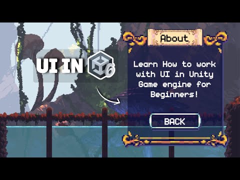 How to Make About Menu in Unity 6 for Beginners | Learn UI in Unity game engine