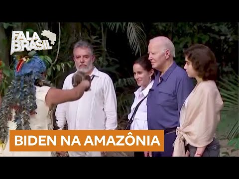 Biden visita Amazônia e promete US$ 50 milhões para preservar a região