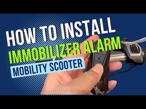 Alarm immobilizer system for your Travelscoot Mobility Scooter