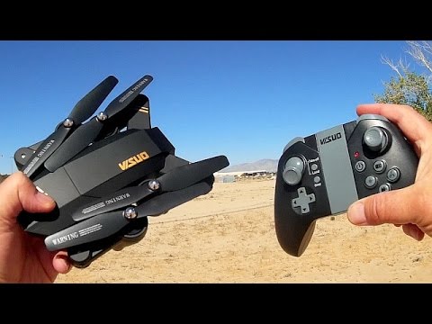 Visuo XS809W Folding FPV Camera Drone Flight Test Review - UC90A4JdsSoFm1Okfu0DHTuQ