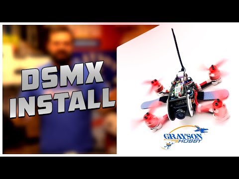 Diatone GTR90 Micro Race Drone DSMx Receiver Install - LongBow DSMX & FlySky RX 5v Solder Tutorial - UCf_qcnFVTGkC54qYmuLdUKA