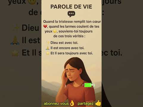 parole de vie #Amour #vraiamour  #motivation