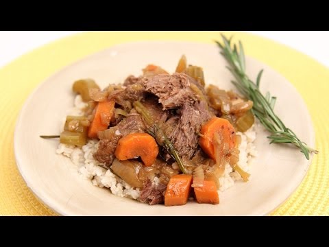 Slow Cooker Pot Roast Recipe - Laura Vitale - Laura in the Kitchen Episode 685 - UCNbngWUqL2eqRw12yAwcICg