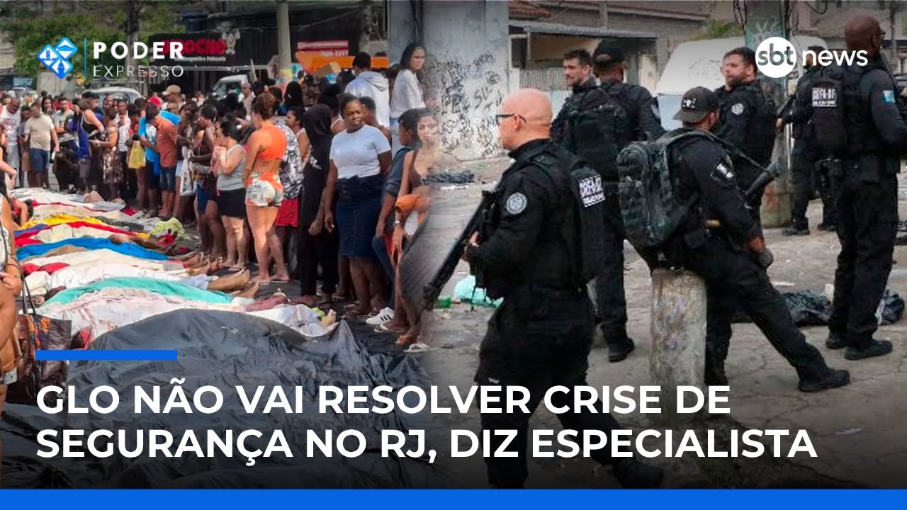 GLO não vai resolver crise de segurança no RJ diz especialista | SBT News  TV Online GLO não vai resolver crise de segurança no RJ diz especialista | SBT News