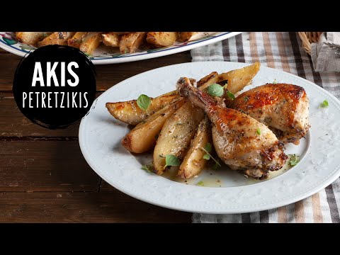 Roast Chicken with Lemon & Potatoes | Akis Kitchen - UCcbNHNmULeU1OoNylpPIRQQ