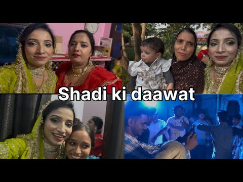 Brother in law ki shadi ki daawat#vlogs