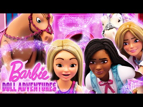 Barbies Puppen Abenteuer | Barbie und Barbies „Ja-Tag“ mit ihren Pferden! 🐴 🐴✨ | S2 F3