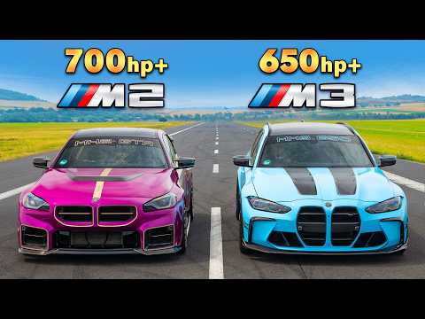 BMW M3 Touring vs. M2: Manhart Tuned Drag Race Showdown