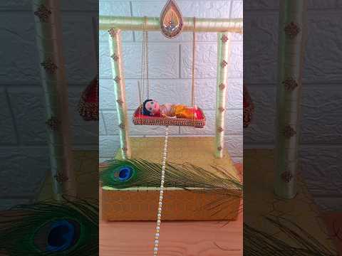 Krishna thottil | Krishna Jhula | Simple diy #janmashtami #krishna Gokulashtami | Krishna Jayanthi