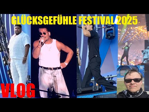 Das GLÜCKSGEFÜHLE Festival 2025 - RAY DALTON, WINCENT WEISS, SCOOTER & APACHE 207 😱🔥 VLOG