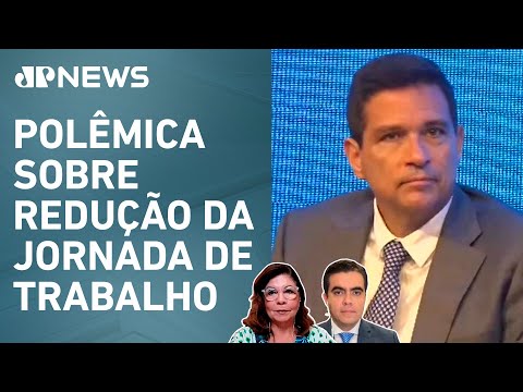 Roberto Campos Neto: “Fim da escala 6x1 é retrocesso”; Dora Kramer e Cristiano Vilela analisam