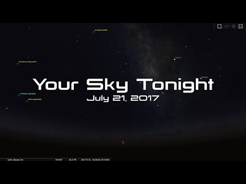 Your Sky Tonight - July 21, 2017 - UCQkLvACGWo8IlY1-WKfPp6g