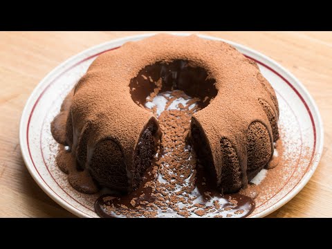 Giant Molten Chocolate Cake