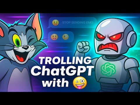 Frustrating chatgpt with emoji"🤪" | Tomgorithm #ai#chatgpt