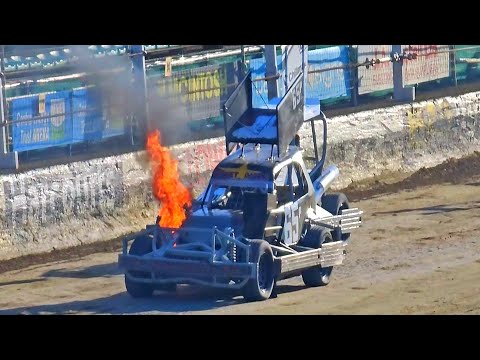 Robertson Prestige Speedway - NZ Stockcar Grand Prix Tier 2 Championship - 28/12/24 - dirt track racing video image