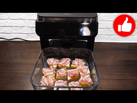 Потрясающий рецепт горячих бутербродов. Вас покорят, не пожалеете! Вкусные бутерброды в аэрогриле!