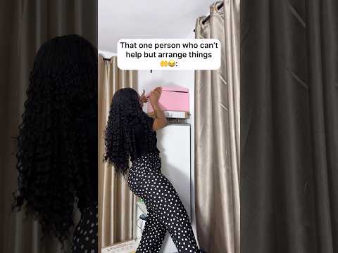 That one person who can’t help but arrange things 🤲😂 #shorts #relatable