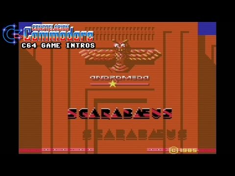 C64 Game Intro: Scarabaeus - Invaders of the Lost Tomb (Ariolasoft,1983)