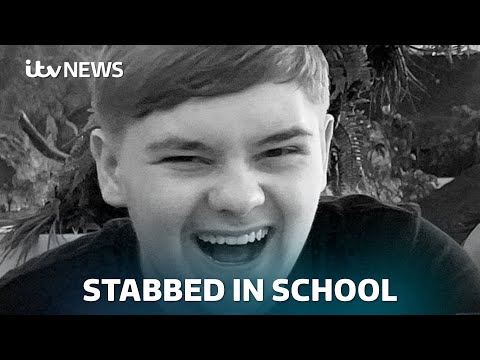 Boy 'obsessed' with weapons guilty of murdering 15-year-old Harvey Willgoose at school | ITV News