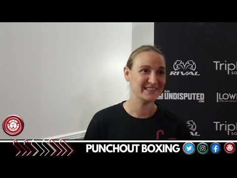LINZI BUZCYNSKJ – “I KNOW SHE CAN BOX, I KNOW SHE CAN HAVE A WAR, SO I’M READY FOR ANYTHING”