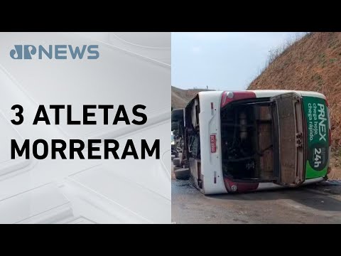 Polícia apura acidente de ônibus do Coritiba Crocodiles no Rio de Janeiro