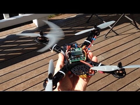 Diatone 260 HK260 Quadcopter RC911 for KK2.1 Test Flight and new firmware feature - UCIJy-7eGNUaUZkByZF9w0ww