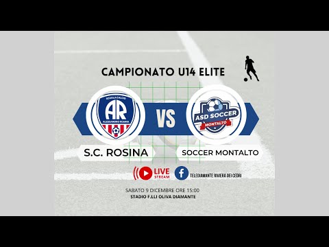 U14 ELITE: SC A. Rosina - ASD Soccer Montalto