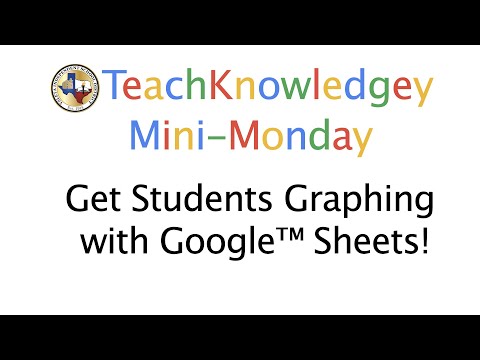 Graphing with Google™ Sheets