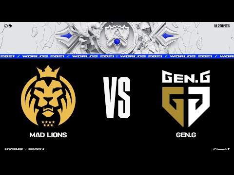 MAD vs GEN｜2021 World Championship Group Stage Day 2 Game 7