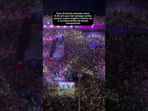 750 mil pessoas em Fortaleza, cantando sobre a “Bondade de Deus” #musica #jesus #deus #gospel
