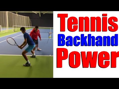 Tennis Backhand Power Drills - Top Tennis Training