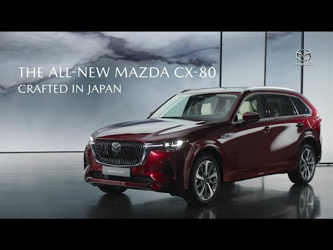 Helt nye Mazda CX-80. Crafted in Japan.