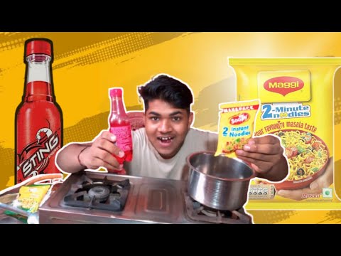 Stinch se Banai Maggi Kha kar Mazaa He Aa Gaya