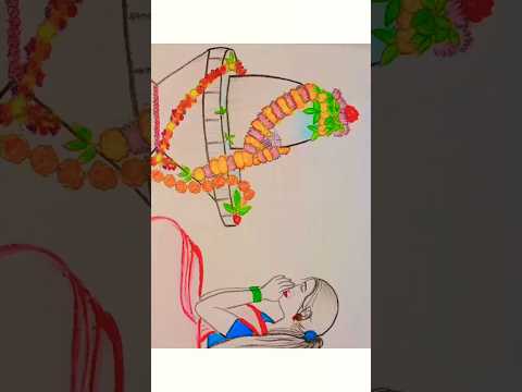 Har Har Mahadev 🙏❤️🌸 #mahadev #bholenath #mahakal #harharmahadev #drawing #shorts @RimiNaskar672