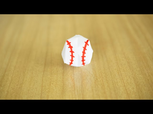 How To Make A Paper Baseball Ball?