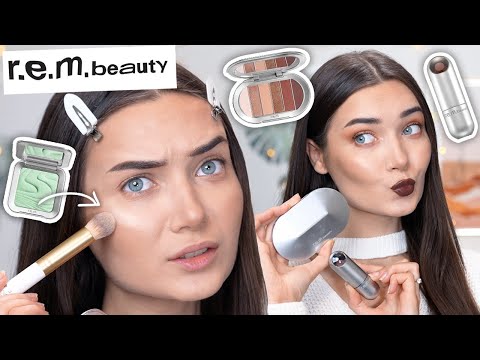 Video: TESTING ARIANA GRANDE'S REM BEAUTY BRAND! WORTH THE HYPE!?