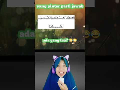 Apa Ibu Kota Sumatera Utara? #tebaktebakan #tekateki #shorts