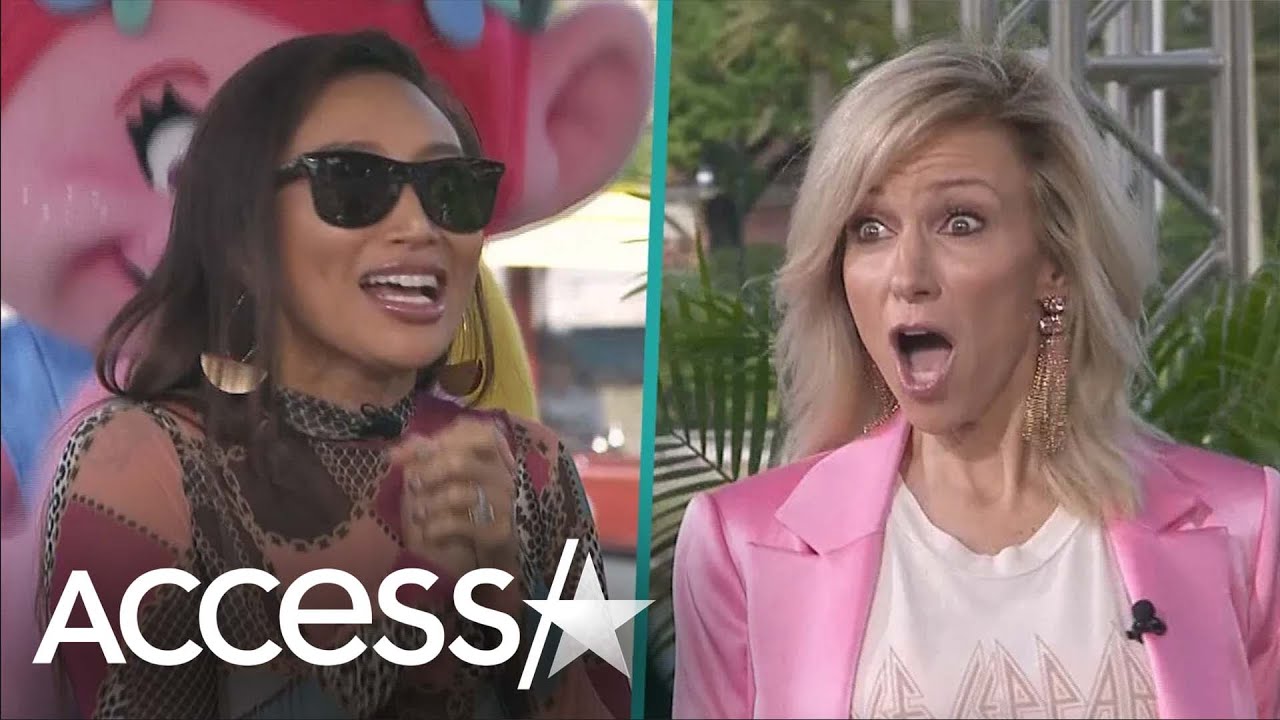 Jeannie Mai & Debbie Gibson Face Off In Fun Game At Universal Studios