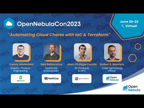 OpenNebulaCon2023 - Automating Cloud Chores with Infrastructure-as-Code and Terraform