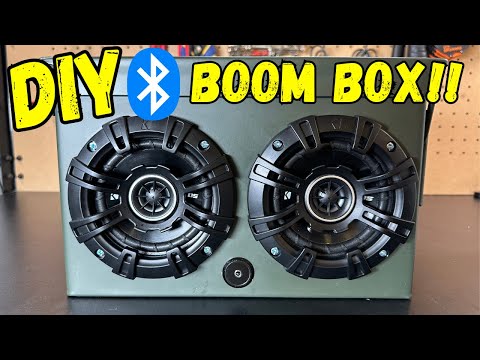 DIY Ammo Can Boom Box With Bluetooth