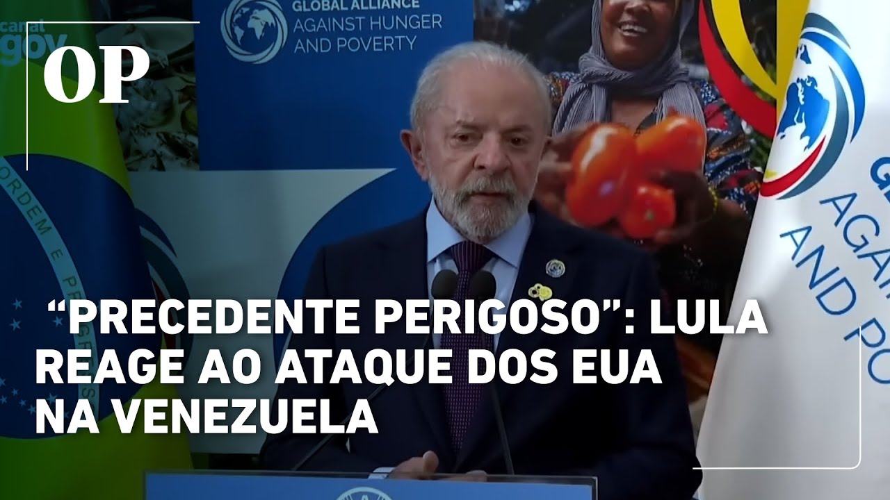 Lula condena ação dos EUA na Venezuela e chama atenção para impacto global; Assista