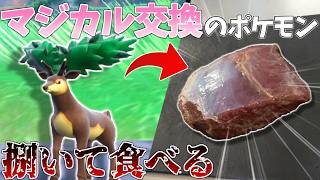 マジカル交換で来たポケモン食べる企画で肉祭り始まったwww【ポケモンsv】