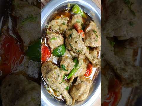 chicken shimla mirch gravy|#shorts #youtubeshorts #easyrecipe #asmr #chickenrecipe #shortsfeed #food