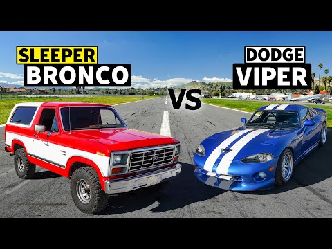 Turbocharged Bronco vs. Ratty Viper: Hoonigan This Versus That