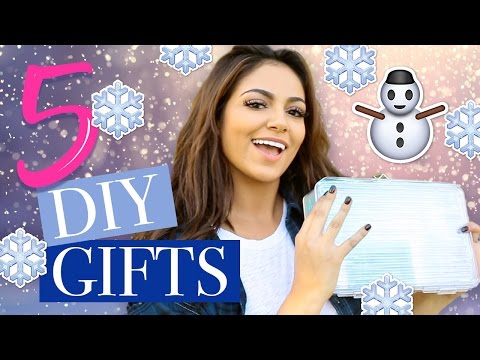 5 Holiday DIY Christmas Gifts | Bethany Mota - UCc6W7efUSkd9YYoxOnctlFg